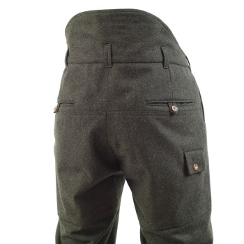 Kniebundhose - Loden Aquastop (Dachs2)